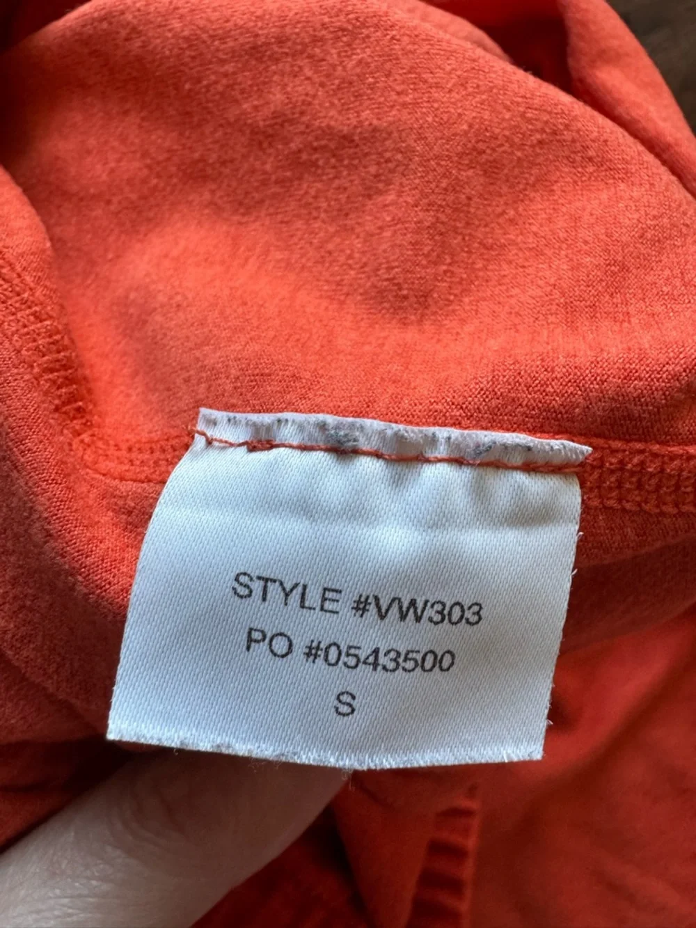 Vuori Performance Jogger Cropped Orange Lounge Sweatpants EUC - Picture 4 of 7
